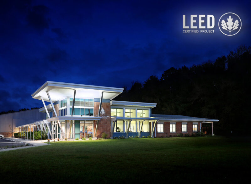 Choptank Electric Cooperative Achieves Leed Certification Davis Bowen Friedel Inc Choptank Electric Cooperative Achieves Leed Certification Davis Bowen Friedel Inc