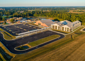 Greensboro Elementary Aerial
